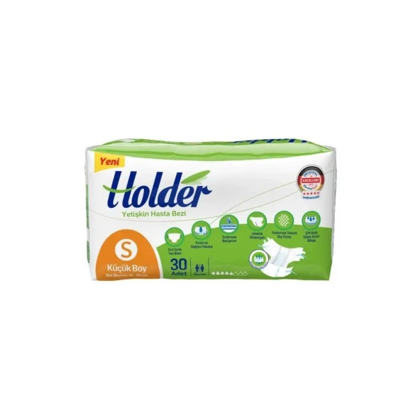 Holder Bel Bantlı Tekstil Yüzey S Küçük 30 Adet Hasta Bezi ürün görseli 1