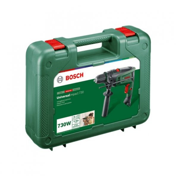 Bosch Universalımpact 730 Darbeli Matkap + 15 Parça x Line Set - Resim 3