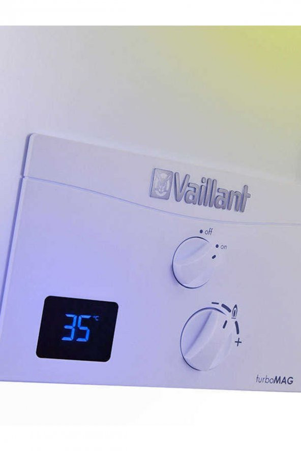 Vaillant TurboMag 125/1 Doğalgazlı 12 LT Hermetik Şofben - Resim 3
