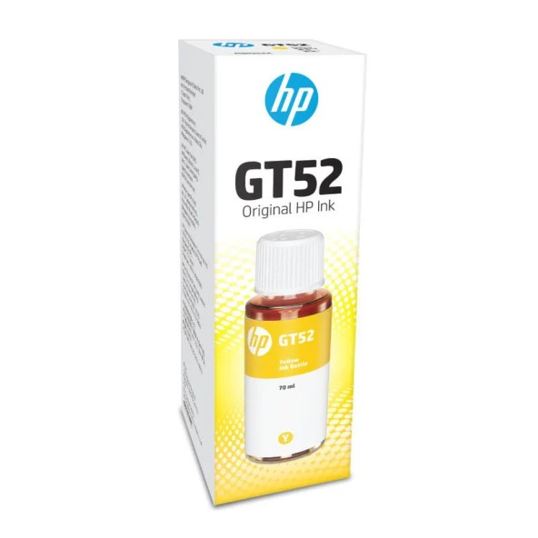 HP Mürekkep Orj. GT52 Yellow 70ml - Resim 2