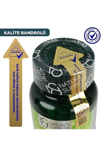Natures Supreme Vitamin B Complex 120 Kapsül - Resim 2