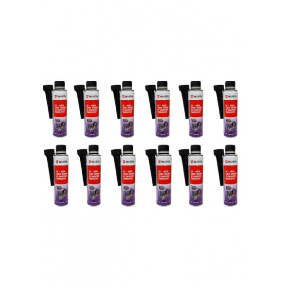 Würth Dizel Enjektör Temizleyici 300 ML (12 ADET) ürün görseli 1