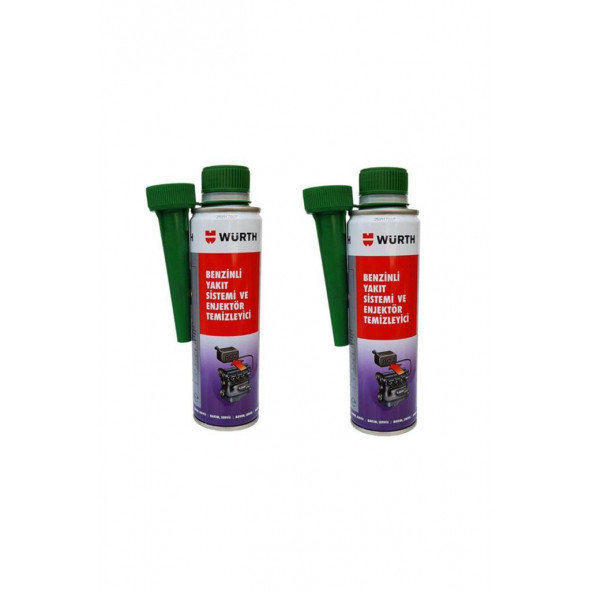 Würth Benzin Enjektör Temizleyici 300 Ml. 2 ADET ürün görseli 1