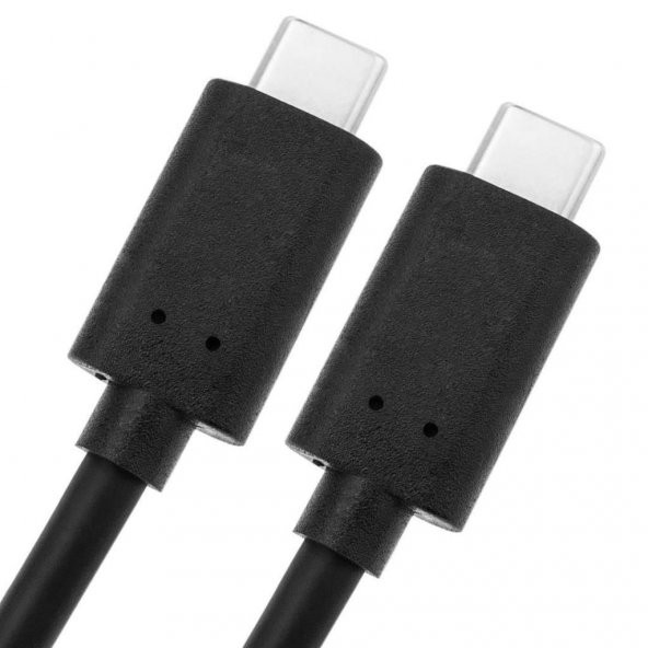 Type C To Type Erkek Erkek Data Şarj Kablosu 2 Metre - Resim 2