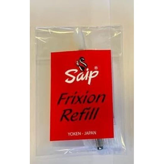 Saip Frixion Kalem Seti SİYAH (Bir Kalem 5 Yedek) ürün görseli 1