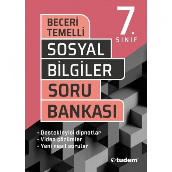 Tudem 7.Sınıf Sosyal Bilgiler Beceri Temelli S.B. ürün görseli 1