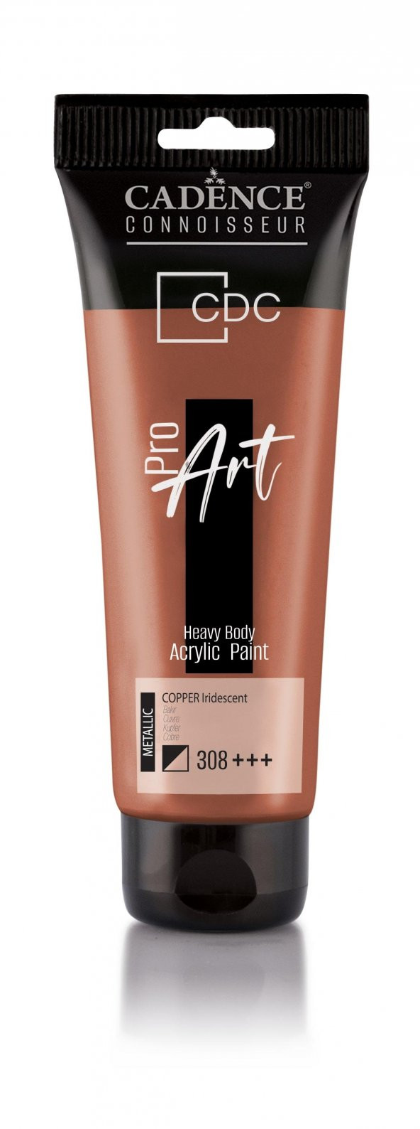 PROART HEAVY BODY METALİK  AKRİLİK BOYA PRM-308 BAKIR 120ML ürün görseli 1