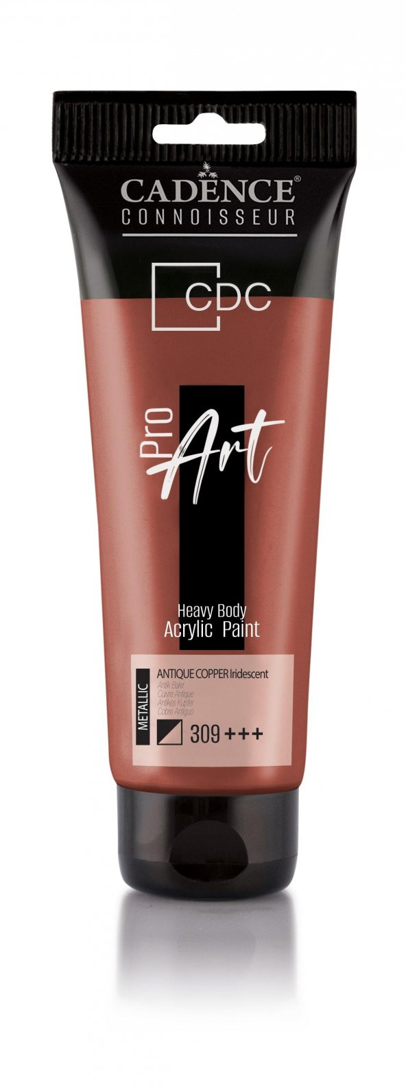 PROART HEAVY BODY METALİK  AKRİLİK BOYA PRM-309 ANTİK BAKIR 120ML ürün görseli 1