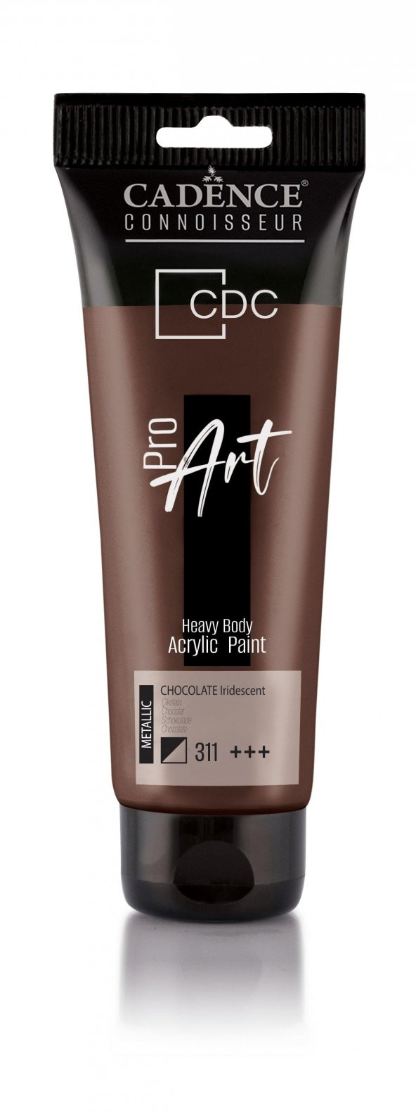 PROART HEAVY BODY METALİK  AKRİLİK BOYA PRM-311 ÇİKOLATA 120ML ürün görseli 1