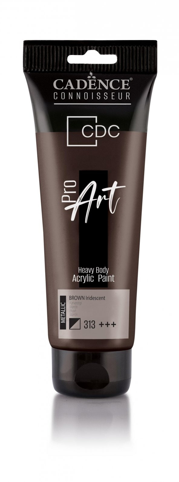 PROART HEAVY BODY METALİK  AKRİLİK BOYA PRM-313 KAHVERENGİ 120ML ürün görseli 1