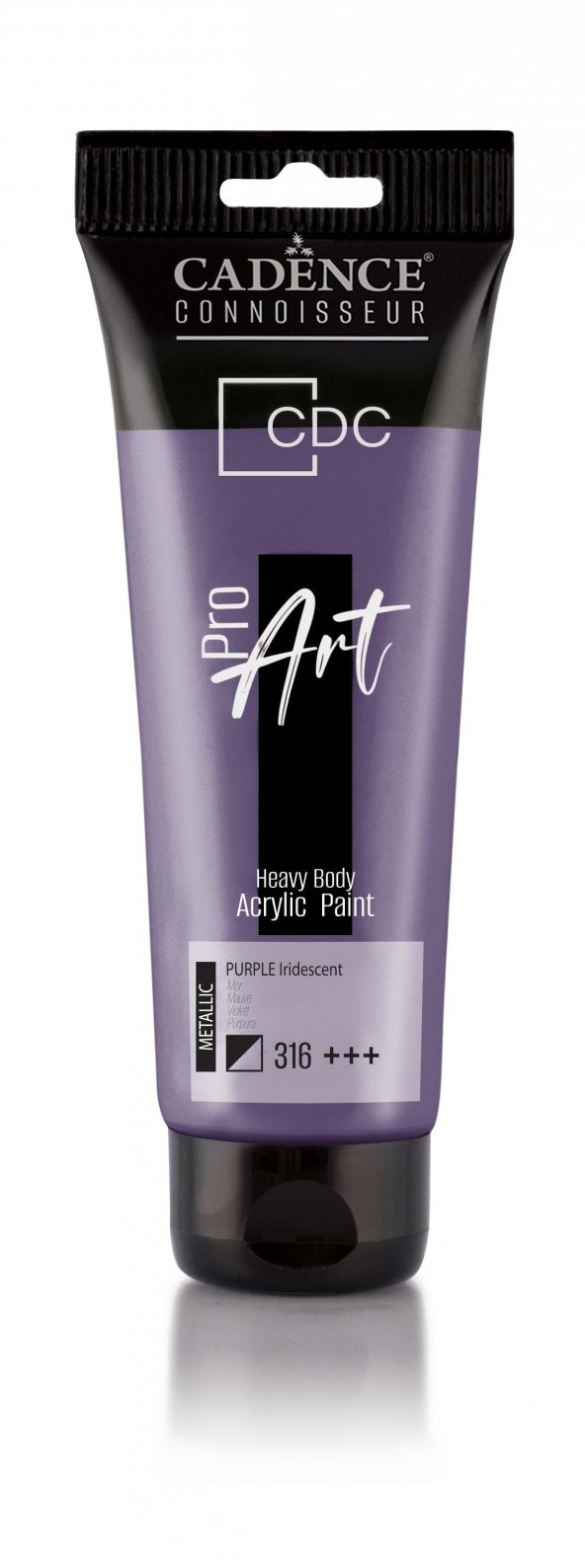 PROART HEAVY BODY METALİK  AKRİLİK BOYA PRM-316 MOR 120ML ürün görseli 1