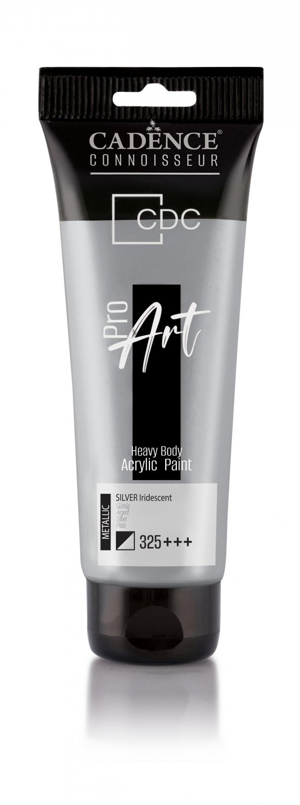 PROART HEAVY BODY METALİK  AKRİLİK BOYA PRM-325 GÜMÜŞ 120ML ürün görseli 1