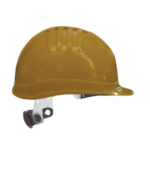 Bbu Safety Sc 3000r - 3001 Hdpe Sarı Renk Vida Çark Ayarlı Plastik İçlikli İş Güvenliği Bareti ürün görseli 1