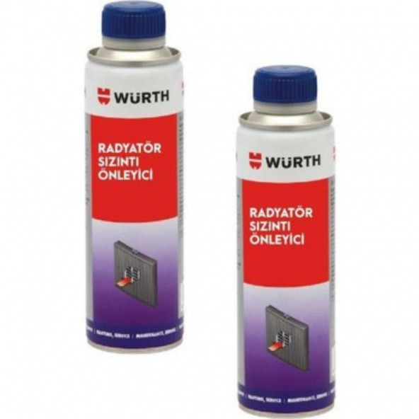 Würth Radyatör Sızıntı Önleyici Tıkayıcı 300 ml (2 ADET) ürün görseli 1