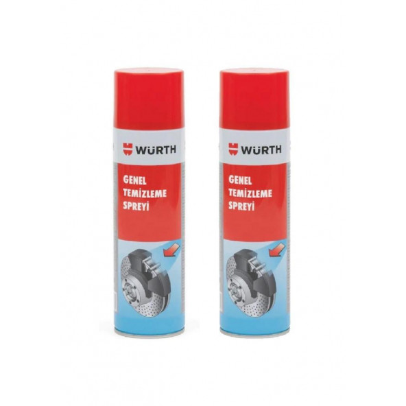 Würth Balata Spreyi Genel Temizleyici 500ML (2 ADET) ürün görseli 1