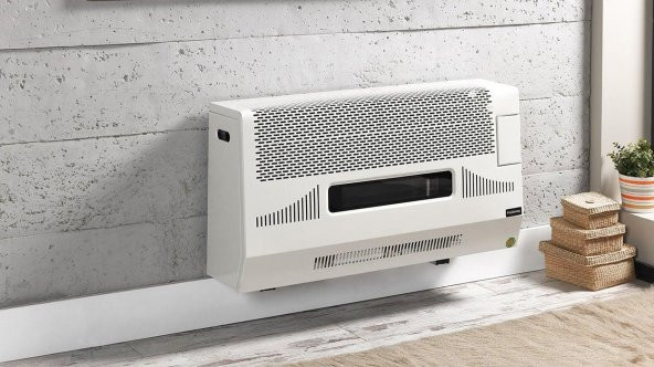 Fujiyama FHS 12000 KFC – 10 kW Klasik Fanlı Camlı Doğalgaz Sobası ürün görseli 1