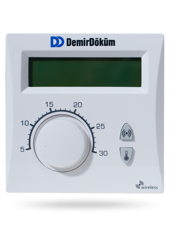 Demirdöküm RF 6001 Kablosuz Oda Termostatı ürün görseli 1