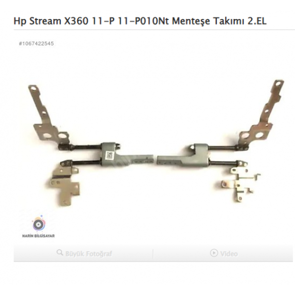 Hp Stream X360 11-P 11-P010Nt Menteşe Takımı ürün görseli 1
