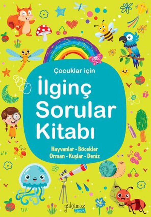 İlginç Sorular Kitabı Yeşil Ciltli ürün görseli 1