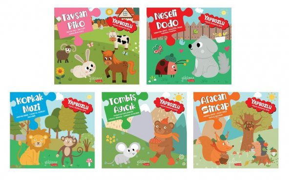 Yapbozlu Hikaye Kitabı Seti 5 Kitap ürün görseli 1