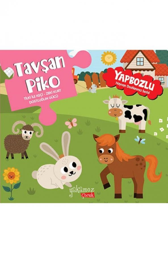 Yapbozlu Kitap Tavşan Piko ürün görseli 1