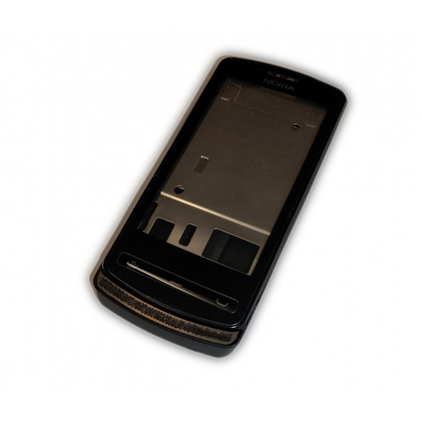 Nokia N700 Kasa Kapak Tuş Takımı N700 Uyumlu Siyah Renk Orta Kasa Ön Kapak Arka Kapak Tuş Takımı ürün görseli 1