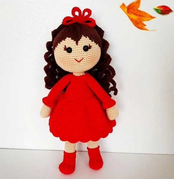 Sevimli Asel Bebek Amigurumi Organik Oyuncak ürün görseli 1