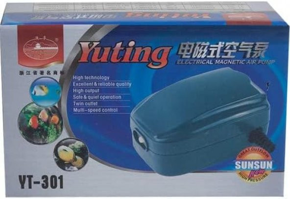 Sunsun Tek Çıkışlı Hava Pompası 90L/H 2,5 W ürün görseli 1