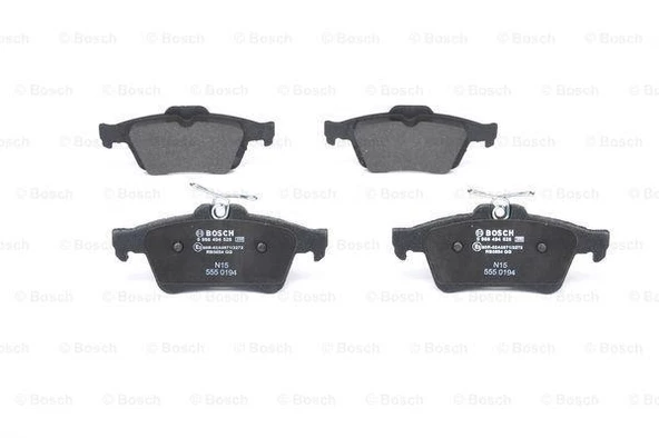 Ford Focus 2004 - 2017 Arka Fren Balata Takımı - Bosch ürün görseli 1