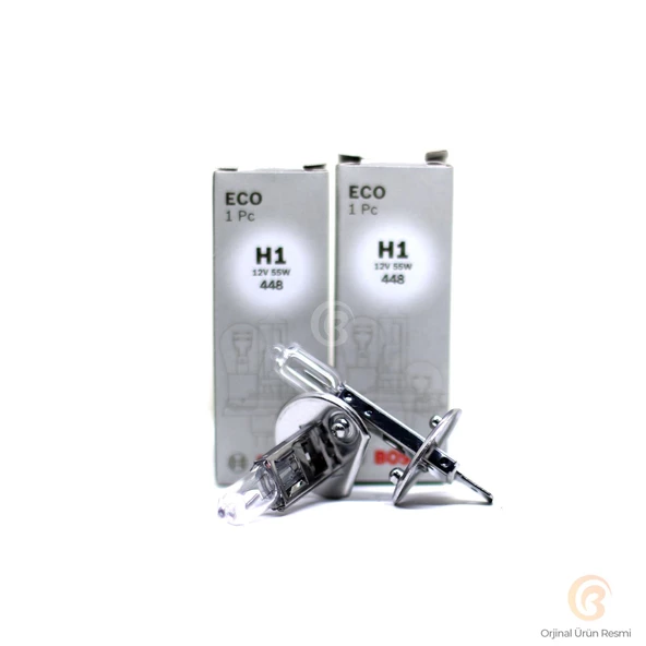 Bosch H1 Far Ampülü 12v 55w 1987302801 - 2 ADET ürün görseli 1