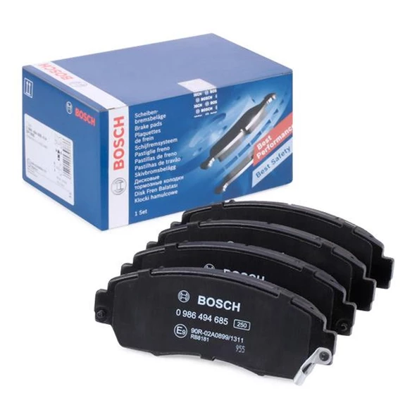 Honda CR-V 1.6I-DTEC Ön Balata 2015-2018 Bosch ürün görseli 1
