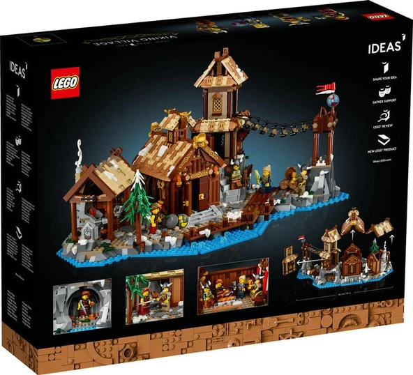 LEGO Ideas 21343 Viking Village - Resim 2