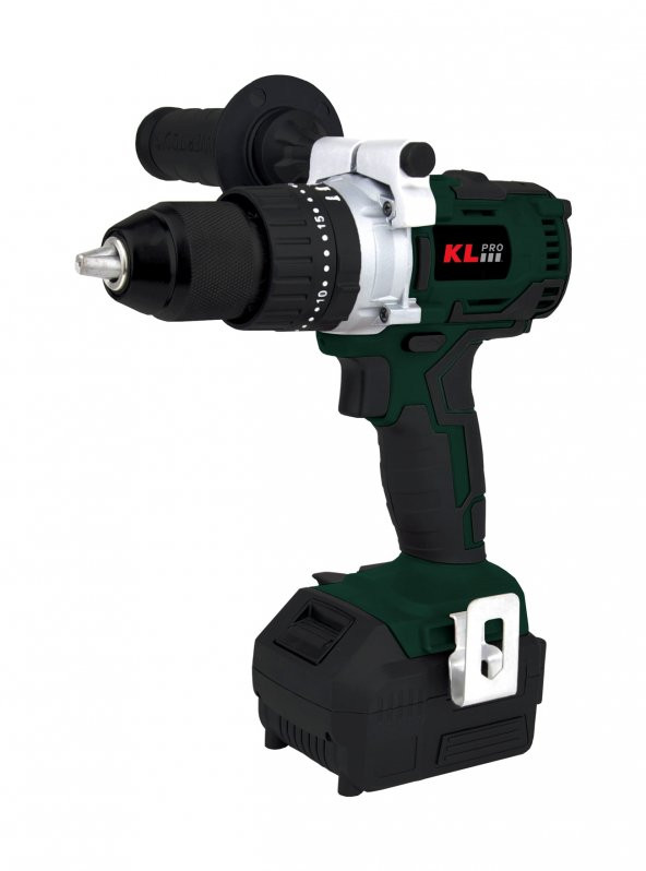 Klpro Kldm18b-50 18Volt5.0ah Liıon Çift Akülü Kömürsüz Profesyonel Darbeli Matkap ürün görseli 1