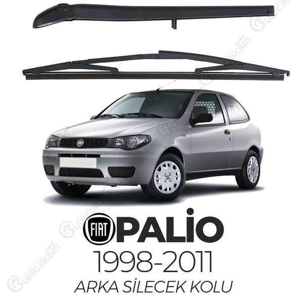 Fiat Palio 1998-2011 Komple Arka Silecek Kolu Ve Süpürgesi ürün görseli 1