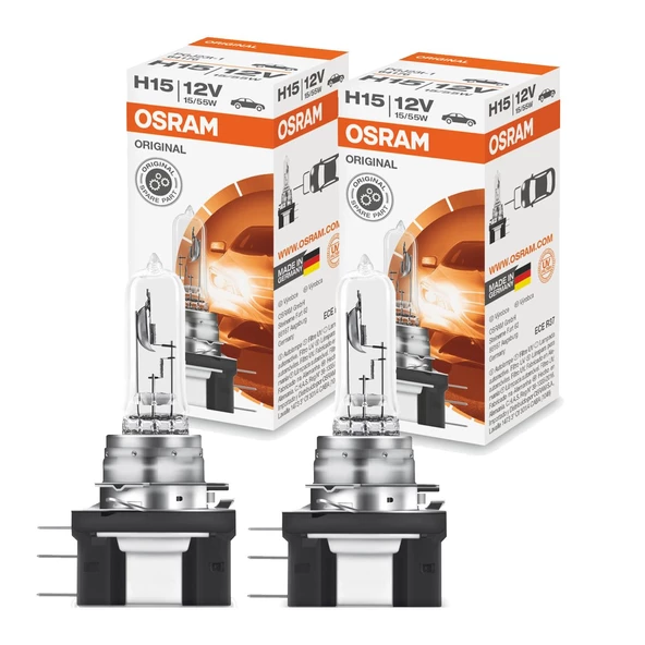Osram H15 12V 15/55W 64176 2 Adet - Made İn Germany ürün görseli 1