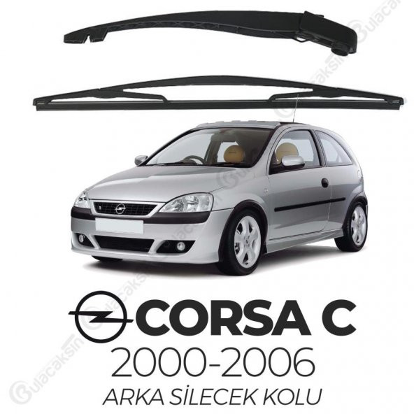Opel Corsa C 2000-2006 Arka Silecek Kolu Ve Silecek Seti ürün görseli 1