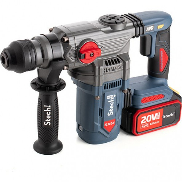 Stechend SX54-2 4.0 Ah Akülü Kömürsüz Kırıcı Delici 6 30 mm ürün görseli 1