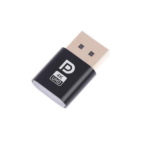 Displayport 4k Uhd Dummy Plug Minning Bitcoin Sanal Monitör Ekran Kartı Emülatörü ürün görseli 1