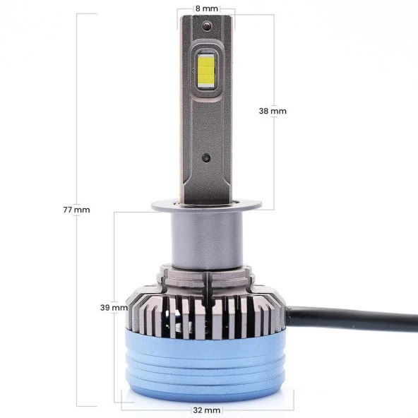 Photon Milestone Led Xenon 6000K Beyaz - H1 - Resim 3