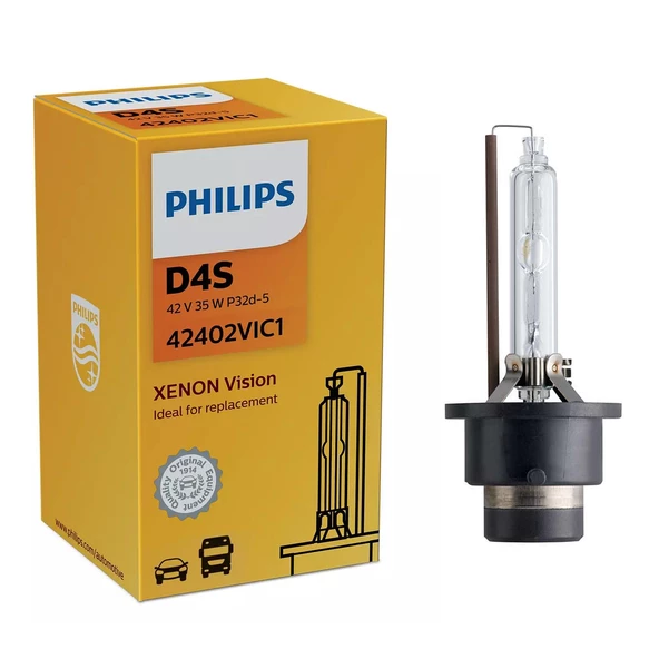 Philips Xenon D4S Zenon Ampul 4400K - 42402VIC1 ürün görseli 1