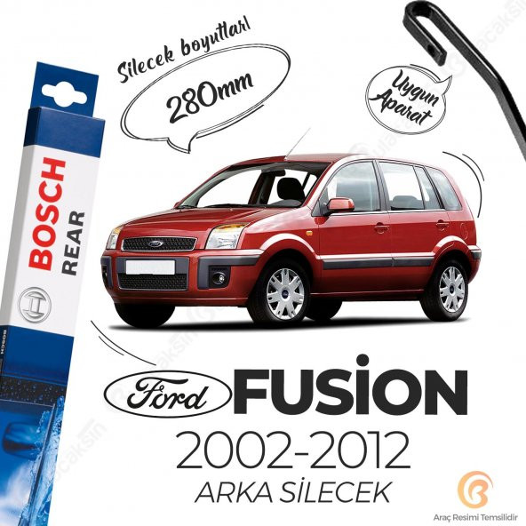 Bosch Rear Arka Silecek Ford Fusion 2002-2012 ile uyumlu ürün görseli 1