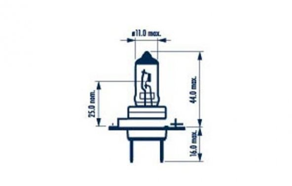 NARVA AMPUL H7 12V 55W 2 ADET - Resim 5