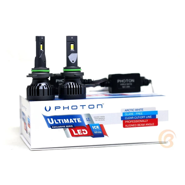 Photon Ultimate Led 3 Plus Led Xenon 6000K HIR2 - 9012 - Resim 2