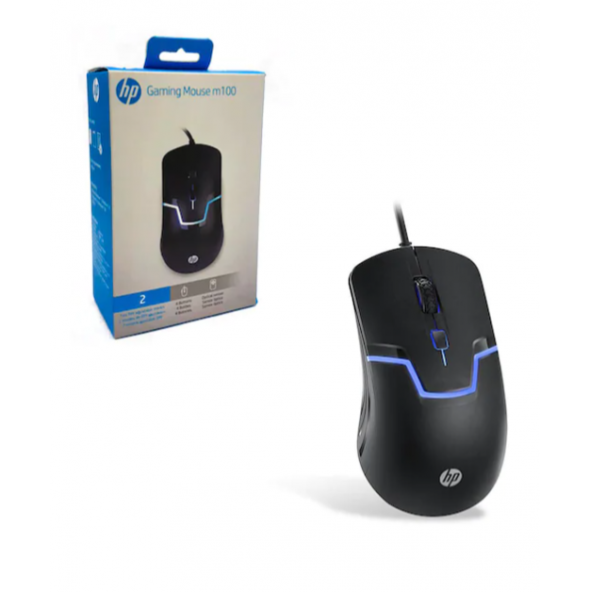 HP HP-M100 Kablolu Oyuncu Mouse ürün görseli 1
