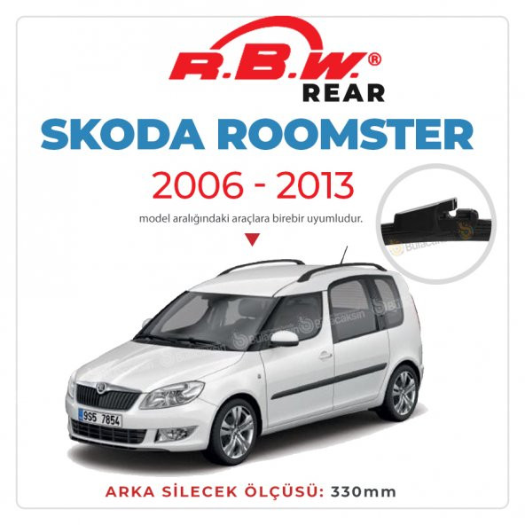 RBW Arka Silecek Skoda Roomster 2006-2013 ile uyumlu ürün görseli 1