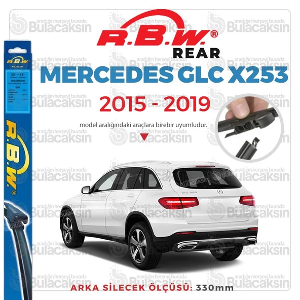 RBW Arka Silecek Mercedes Benz GLC x253 2015-2019 ile uyumlu ürün görseli 1