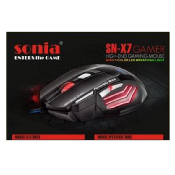 Sonia SN-X7 Oyuncu Mouse - Resim 2