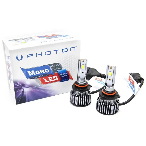Photon Mono CSP Led Xenon 6000K Beyaz Işık 12800L - HB3 9005 ürün görseli 1