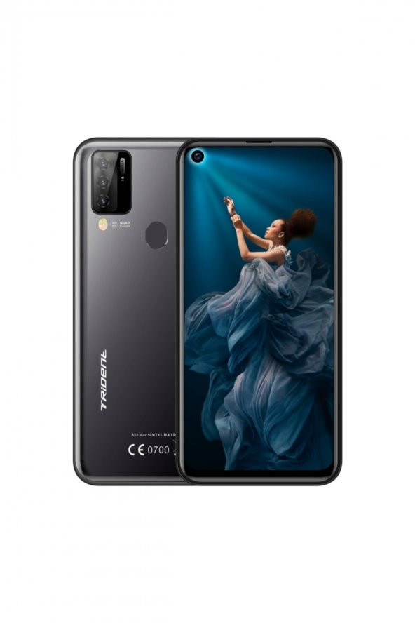 Trident A23 Max 64gb Siyah Akıllı Telefon ürün görseli 1