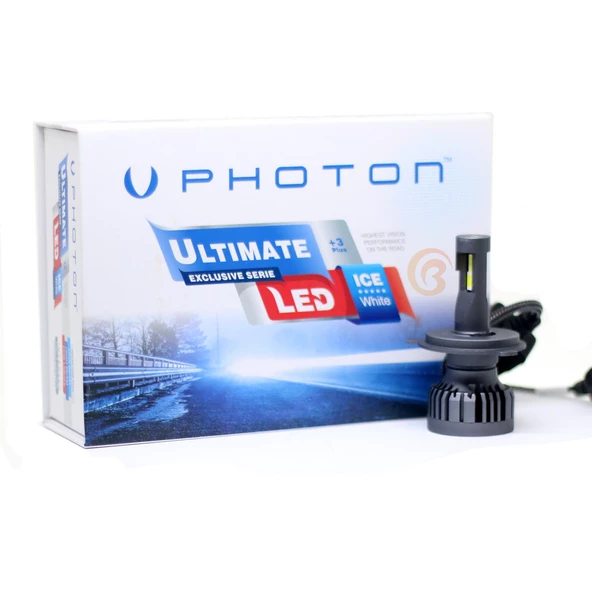 Photon Ultimate Led 3 Plus Led Xenon 6000K H4 ürün görseli 1